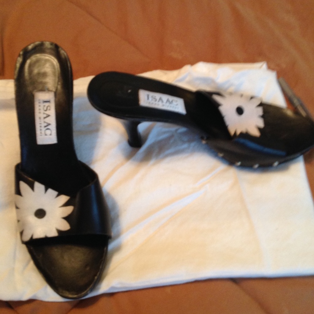 Issac Mizahi Clog Heels